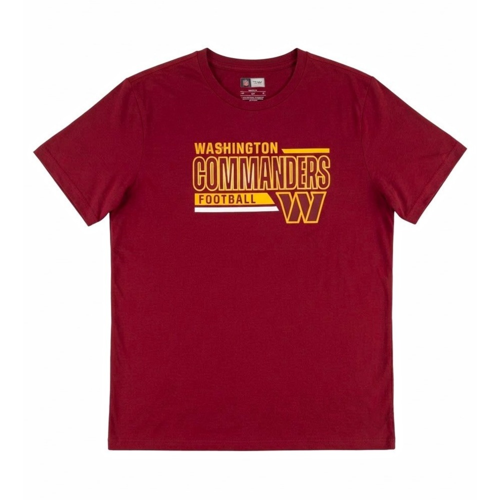 NFL Team Washington Commanders Sportcore T-Shirt Mens Casual XL Red